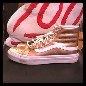 Gold vans!